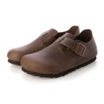 ショッピングビルケンシュトック ビルケンシュトック BIRKENSTOCK London Natural Leather Oiled 【ナロー幅】 ユニセックス （ハバナ）