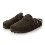 ショッピングビルケン ビルケンシュトック BIRKENSTOCK Boston Shearling Suede 【ナロー幅】 ユニセックス （モカ）