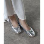 bon Jules SaGa nBONJOUR SAGAN украшен блестками балетки (SILVER)