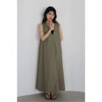 ボンジュールサガン BONJOUR SAGAN V neck volume flare one piece / Vネックボリュームフレアワンピース （