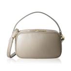 ブルーシンシア BLUE SINCERE  本革 ポシェットショルダー お財布機能付き / via - ヴィア -（グレージュ）