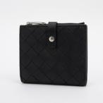 ボッテガヴェネタ BOTTEGA VENETA 二つ折り財布 BO5217 イントレチャート ユニセックス （BLACK）