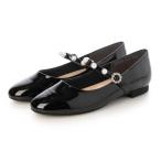 ブリジット バーキン Bridget Birkin パールツキメリージェーンパンプス （ブラックエナメル）