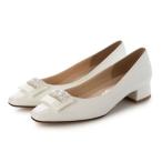 ブリジット バーキン Bridget Birkin グリッターパーツパンプス （ホワイトエナメル）