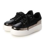 ブリジット バーキン Bridget Birkin グリッターメッシュスニーカー （ブラック）