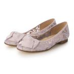 ブリジット バーキン Bridget Birkin グログランリボンレースパンプス （ピンク雑材）