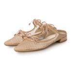 ブリジット バーキン Bridget Birkin ダブルリボンミュール （ベージュ雑材）