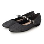 ブリジット バーキン Bridget Birkin パールツキメリージェーンパンプス （ブラック雑材）