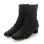 ブリジット バーキン Bridget Birkin スリムショートブーツ (ブラックスウェード)