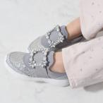 ブリジット バーキン Bridget Birkin バックルスニーカー (グレー雑材)