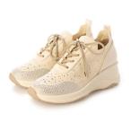 ブリジット バーキン Bridget Birkin ビジューシューレーススニーカー (ベージュ雑材)