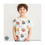ブランシェス branshes 【PAW PATOROL(パウ・パトロール)】総柄プリント半袖Tシャツ (アイボリー)