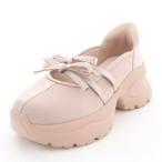 バイアシナガオジサン by あしながおじさん 厚底バレエスニーカー （ピンク）