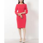 ショッピングカルバンクライン カルバン クライン Calvin Klein ☆七分袖タイトワンピース （ピンク）