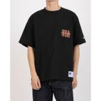 チャンピオン Champion ショートスリーブTシャツ アクションスタイル ポケットTシャツ（ブラック）