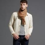 カシュミー Cashmee ベーシックウェーブ カシミヤ マフラー カシミア100％ （ブロンズ）