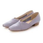 ショッピングラベンダー サヴァサヴァ cava cava Vカットフラットシューズ （ラベンダー）