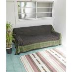 【チャイハネ】ハクリィループマルチクロス セミダブルサイズ ブラック