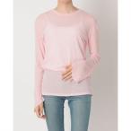 クラネ CLANE SHEER LOOSE CUT TOPS （PINK）