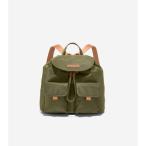 コール ハーン COLE HAAN ナイロン フラップ バックパック womens （オリーブナイト）