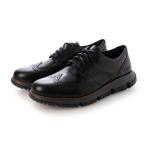 ショッピングコールハーン コール ハーン COLE HAAN 4.ゼログランド ウィングチップ ウィンター オックスフォード mens （ブラック/グレーピンストライプ）