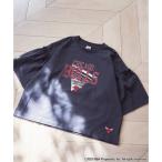 NBA別注 フレアスリーブロゴプリントTシャツ