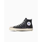 ショッピングオールスター コンバース CONVERSE LEATHER ALL STAR US HI / レザー オールスター US HI （ブラック）