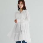 コカ coca ティアードチュニック (White)