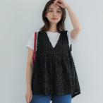 コカ coca フラワーチュールベスト (Black)