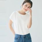 コカ coca リサイクルポリエステルフレンチスリーブTシャツ (White)