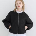 コカ coca カーリーボアブルゾン （Black）