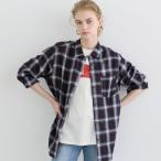 コカ coca チェックネルシャツ （Brown）