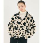 コカ coca ボアハーフジップブルゾン （Mix）