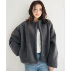 コカ coca ボアブルゾン （Charcoal）