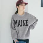 ショッピングcoca コカ coca 裏起毛プリントスウェット （Lt.gray）