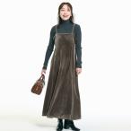 ショッピングcoca コカ coca ベロアキャミワンピース （Brown）