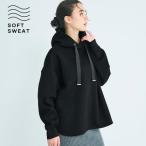 ショッピングcoca コカ coca ソフトスウェットリボンパーカー （Black）