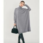 ショッピングcoca コカ coca タートルニットワンピース （Gray）