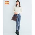 コカ coca 裏起毛デニムスキニーパンツ （Blue）