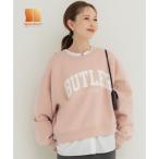 ショッピングcoca 【WEB限定セール】コカ coca ヘビーウェイト裏起毛ヴィンテージ加工 ロゴスウェット （Pink）