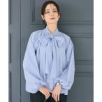 ショッピングcoca コカ coca ボウタイブラウス （Lt.blue）