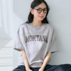 コカ coca 英字ロゴスウェットTシャツ (Gray)
