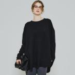 コカ coca クルーニットチュニック （Black）