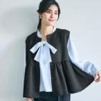 ショッピングcoca コカ coca ツィードフレアベスト （Black）