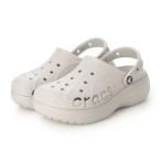 ショッピングバヤ クロックス crocs レディース サンダル 厚底 バヤ プラットフォーム クロッグ 208186 （ホワイト）