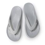 ショッピングバヤ クロックス crocs レディース サンダル バヤバンド フリップ 205393 （グレー）