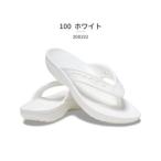 クロックス crocs レディース サンダル バヤ 2.0 フリップ 208192 (ホワイト)