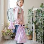 キャサリンコテージ Catherine Cottage 撥水巾着3点セット （レインボー猫・パープル[RPL]）