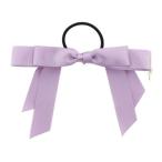 キャサリンコテージ Catherine Cottage サテンリボン ヘアゴム （ライラック[LILJ]）