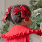 キャサリンコテージ Catherine Cottage リボン＆フラワーUピン （レッド[REDJ]）